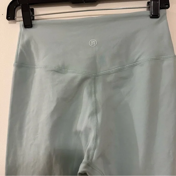 Sage‎ Collective Light Blue 7/8 Leggings Women’s Size M - Picture 4 of 6